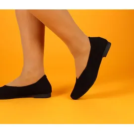 THINK! Damen Gaudi chromfrei gegerbte nachhaltige Halbschuhe, SCHWARZ 0000