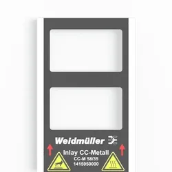 Weidmüller Inlay INLAY CC-M 58/35