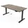 Yaasa Schreibtisch Desk Essential 120 x 80 cm Eiche dunkel/Schwarz