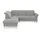 sit&more Ecksofa SIT & MORE "Grenoble L-Form mit Federkern", silber, B:247cm H:85cm T:222cm, Sofas, Ecksofa, wahlweise mit Bettfunktion, Bettkasten, Arm- und Kopfteilverstellung