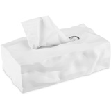Essey Wipy Cube II, rechteckiger Taschentuchspender, Design Taschentuchbox, Weiß