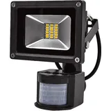 Greenmigo 20W SMD LED Strahler Außenstrahler Fluter  mit Bewegungsmelder Warmweiß Flutlichtstrahler Wasserdicht IP65