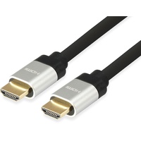 Equip Life - HDMI-Kabel - HDMI Typ A (Standard) Schwarz