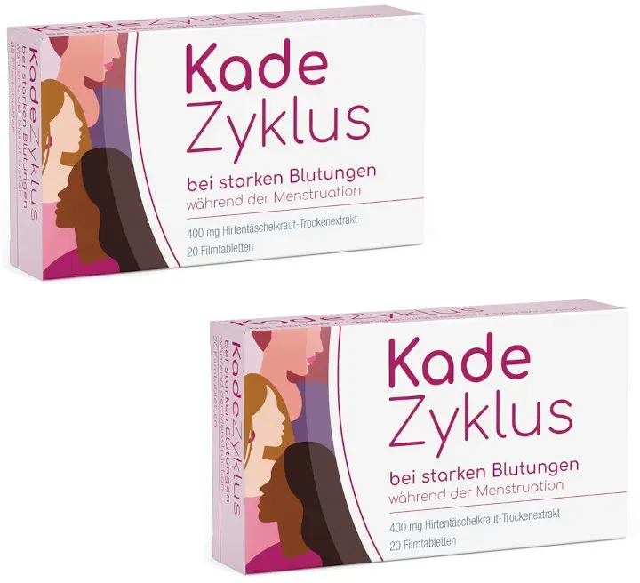 Kade Zyklus bei starken Blutungen während der Menstruation