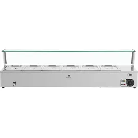 Royal Catering Bain Marie 6 GN 1/3 Behälter -