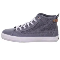 Mustang Damen High-Top Sneaker Blau, Schuhgröße:EUR 38 - 38 EU