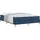 vidaXL Boxspringbett 160 x 200 cm Blau