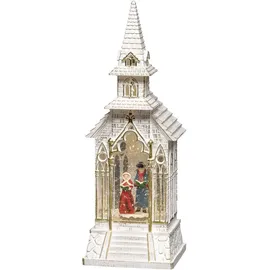 Konstsmide LED Kirche Weiß 1 LED Warmweiß