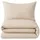 nyvi Biber Winter Bettwäsche Deluxe mit Reißverschluss - Flauschige Bettgarnitur, 100% Baumwolle, 145g/m2, Einlaufschutz Farbe:Beige;Größe:135x200 cm