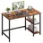 VASAGLE Schreibtisch LWD47X braun vintage