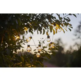 StarTrading LED Lichterkette Solar 180 cm klar warmweiß