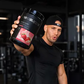 Neosupps Whey Protein Erdbeere Pulver 750 g