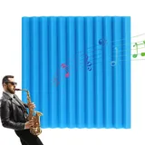 puzzlegame Schalldichte Wandpaneele, Schalldämmende Paneele, Schallschutzplatten Akustikplatte mit dreieckiger Nut, Feuerbeständige Akustikdämmwandplatte, Schallschutzwand für Konferenzräume, Theater,