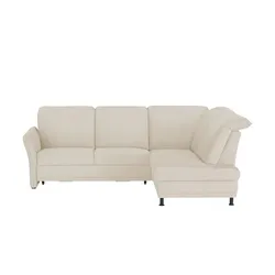 Polstermöbel Oelsa Ecksofa  Mallorca ¦ creme ¦ Maße (cm): B: 258 H: 92 T: 198.0