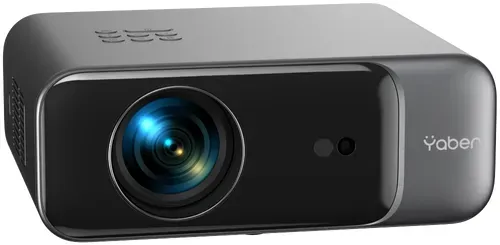 [Autofokus / 4K-Kompatibilität] Projektor mit WiFi 6 und Bluetooth 5.2, YABER Pro V9 Native 1080P Outdoor-Filmprojektor, Automatische 6D-Keystone-Korrektur & 50%-Zoom, Heimkino-Projektor für Smartphone / TV-Stick / PC