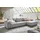 Musterring Ecksofa JustB! PM200, Holzrahmen in schwarz, wahlw. Sitzvorzug, Breite 316cm, Anreihsofa links & Longchair rechts, mit elektischem Sitzvorzug gelb