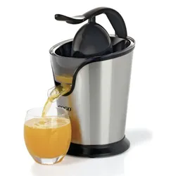 SOGO Edelstahl-Entsafter mit Hebel - 0,6L - 100W