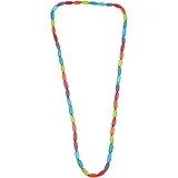 COLLEZIONE ALESSANDRO Lange Kette Beja mehrfarbig / Glas