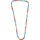 COLLEZIONE ALESSANDRO Lange Kette Beja mehrfarbig / Glas