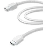 Cellular Line USB-A auf USB-C 2 m Weiß