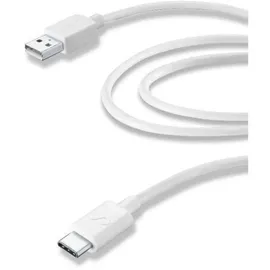Cellular Line USB-A auf USB-C 2 m Weiß