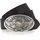 Mustang Herrengürtel Leder 4 cm schwarz 85