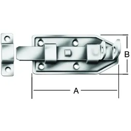 Vormann Türriegel 120 mm 56 mm
