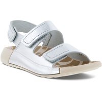 ECCO Mädchen 2nd Cozmo K Flat Sandal, Pure Silver, 32 EU - 32 EU