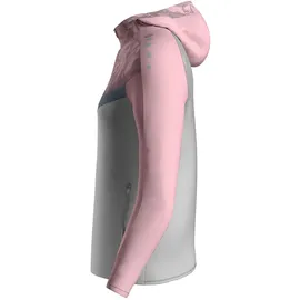 Jako Damen Kapuzenjacke Iconic Soft grey/dusky pink/anthra Light 36