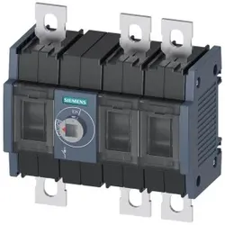 Siemens 3KD38300NE200 Lasttrennschalter 250A, Baugr. 2, 3-polig Frontantrieb mittig Grundgerät
