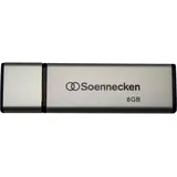 SOENNECKEN 8GB schwarz/silber (71612)