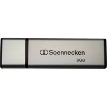 SOENNECKEN 8GB schwarz/silber (71612)
