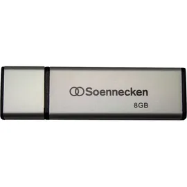 SOENNECKEN 8GB schwarz/silber (71612)