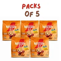 NESCAFÉ 3 in 1 Instant Kaffee Caramel Latte 23g x 15er, 5 Pack