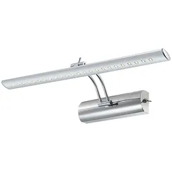 LED Wand Leuchte Lampe Metall Chrom Spot Beweglich Schalter Wohn Schlaf Zimmer