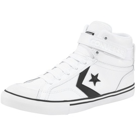 Converse Sneaker CONVERSE "PRO BLAZE STRAP LEATHER" Gr. 40, schwarz-weiß (weiß, schwarz) Schuhe Sneaker