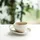 Almina Wave Cream Kaffeeservice 12-tlg. beige/weiß