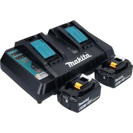 Makita DVC 560 PG2 inkl. 2x 6,0 Ah Akku + Ladegerät