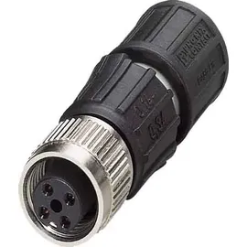 Phoenix Contact Sensor-Aktor-Stecker 4p.,M12-Buchse ger. SACCM12FS-4QO-0,34-M