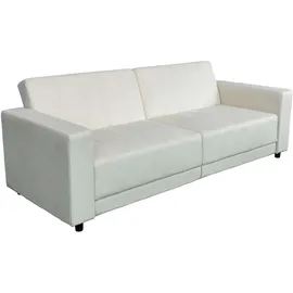 dorel home Schlafcouch Polyester 3-Sitzer Beige