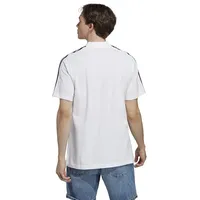 Adidas Herren Polo Essentials Piqué Embroidered White/Black