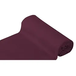 Rippen-Bündchenstoff "Comfort", aubergine
