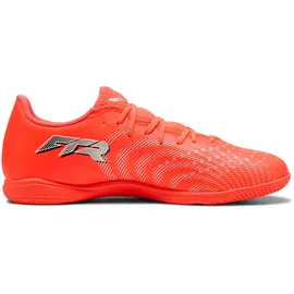 Puma Future 9 Play IN Herren Glowing Red/White/Black/Silver 44,5