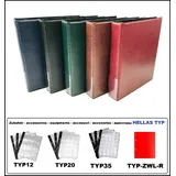 MÜNZALBUM-HELLAS-TYP-BLAU-LOOK-AL.MH221-L-B-leer-zum-selbst-bestücken