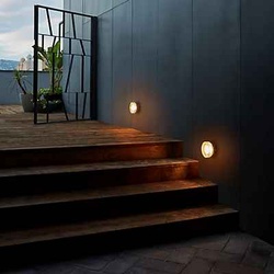 Marset Roc Outdoor Decken-/Wandleuchte LED, schwarz