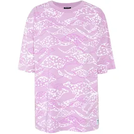 Chiemsee T-Shirt mit Allover-Print und großem Retro-Rückenprint,
