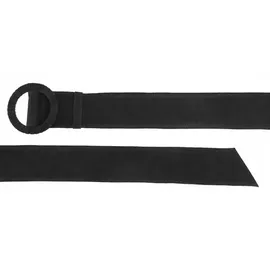 LASCANA Damengürtel Leder schwarz 90