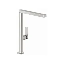 Kludi QORD Küchenarmatur 56803N575 seitliche Bedienung, Stainless Brushed Nickel