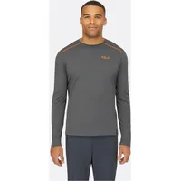 Rab Force LS Tee graphene (GRH) M
