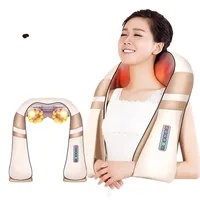 Elektrischer Shiatsu-Massager, U-Form-Design, Infrarot-Heiztechnologie, EU-Stecker, P1-J-6